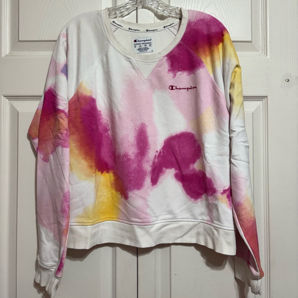Champion Multicolor Tie-Dye Sweatshirt